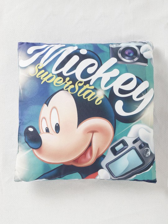 Boys Multicoloured Mickey Mouse Print Cushion