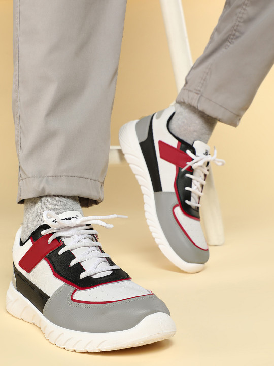 Paragon Men Colourblocked Comfort Insole Sneakers
