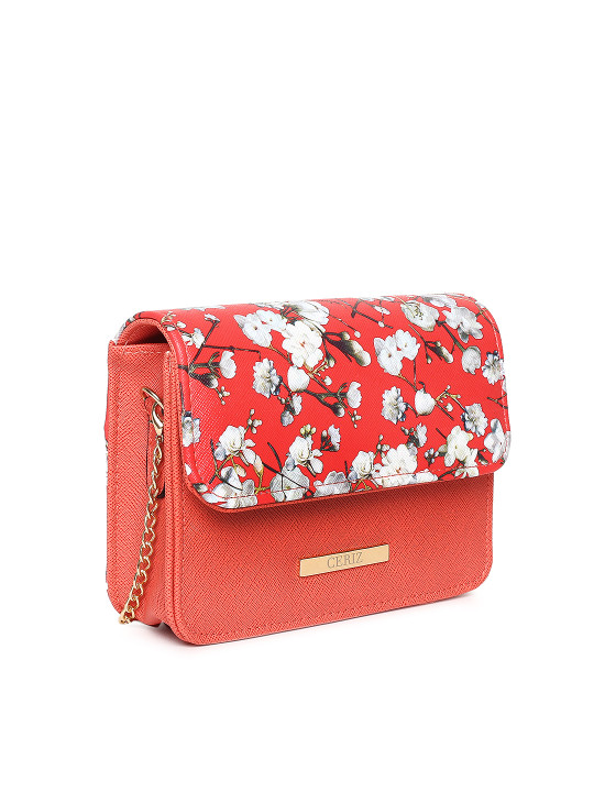 Red Printed Sling Bag Desertcart Seychelles