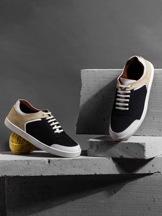 Planet Paaduks Unisex Colourblocked Dan Eco-Sole Water Repellent Odor Free & Anti Skid Sneakers
