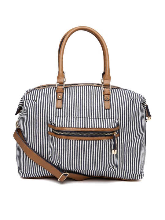accessorize striped bag