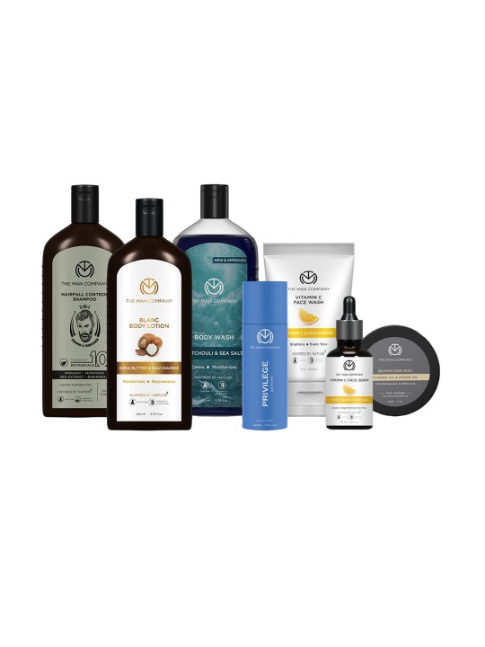 The Man Company 7 Pcs Ultimate Care Essentials Collection