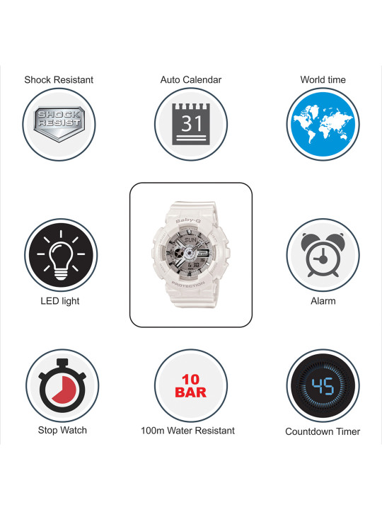 baby g ba 110 auto light