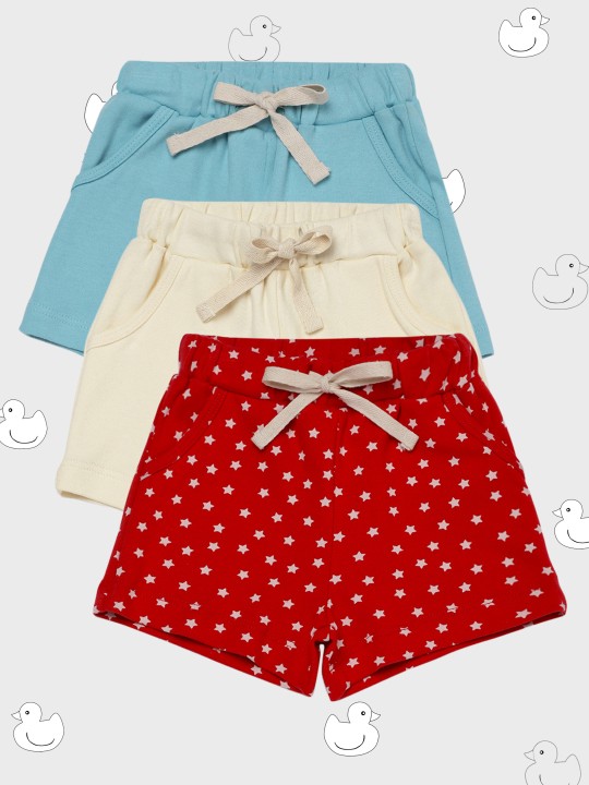 Boys Pack of 3 Shorts 0-6M