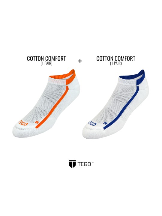 Pack of 2 Cotton Comfort Socks 6