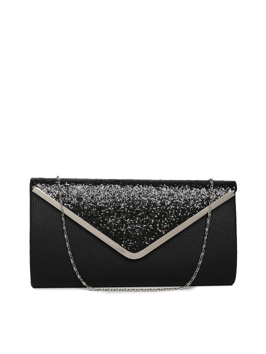 Black Shimmery Clutch