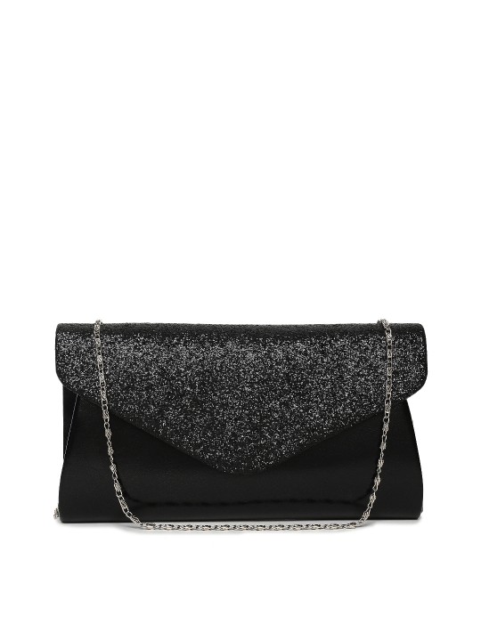 Black Shimmery Clutch
