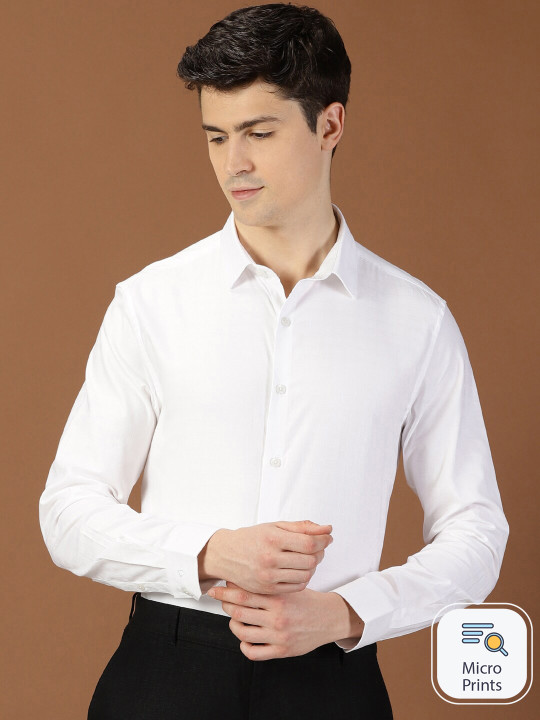 INVICTUS Original Slim Fit Pure Cotton Formal Shirt