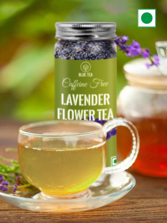 BLUE TEA Set Of 2 Caffeine Free Lavender Tea 30 g