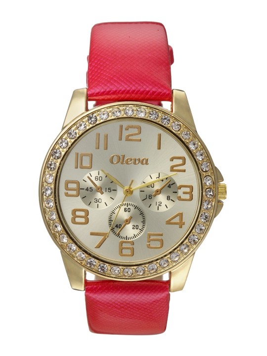 Women Gold-Toned Analogue Watch