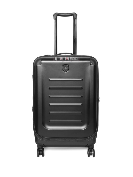 Unisex Black Spectra 2.0 Expandable Cabin Trolley Suitcase