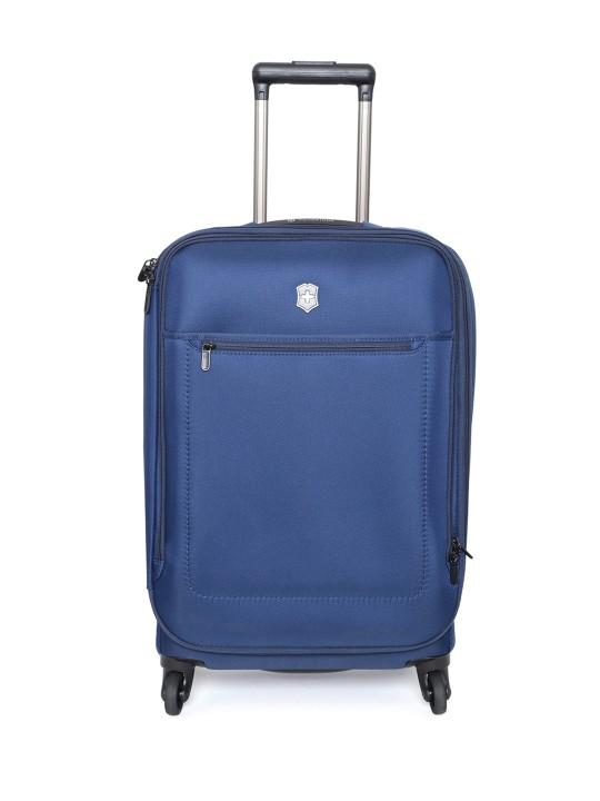 Unisex Blue Avolve 3.0 Large Trolley Suitcase
