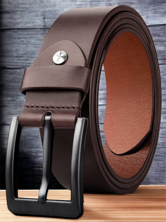 Roadster The Lifestyle Co. Men Brown Leather Formal Belt