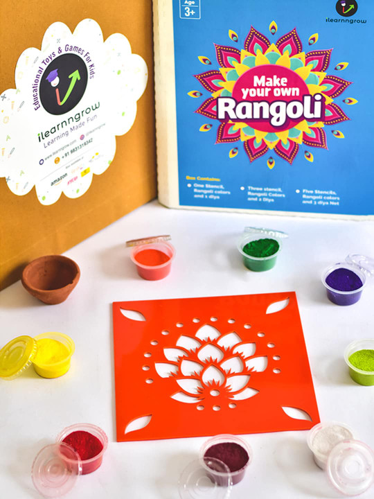 ilearnngrow DIY Traditional Rangoli Kit