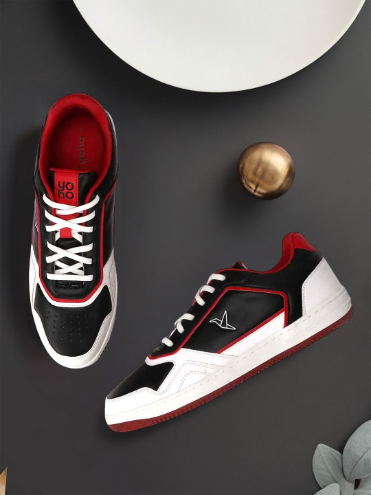yoho Men Colourblocked Lightweight Memory Foam Basics Sneakers