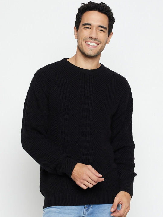 Cantabil Ribbed Acrylic Pullover