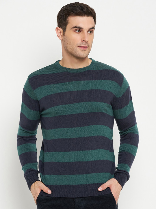 Cantabil Striped Acrylic Pullover