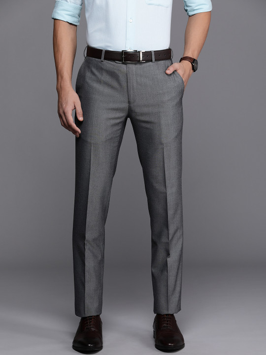 Raymond Men Slim Fit Formal Trousers