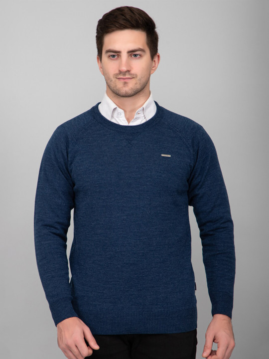 GODFREY Round Neck Woollen Pullover