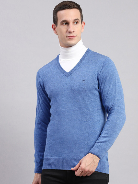Monte Carlo V-Neck Woollen Pullover