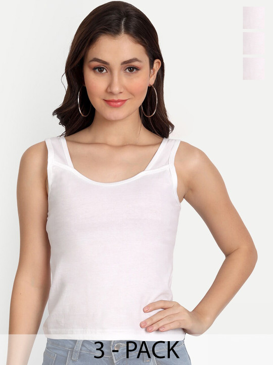 Aimly Pack of 3 Non-Padded Camisoles
