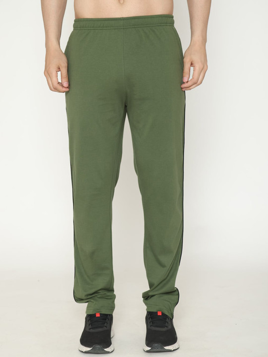 Bonjour Men Mid Rise Cotton Track Pant