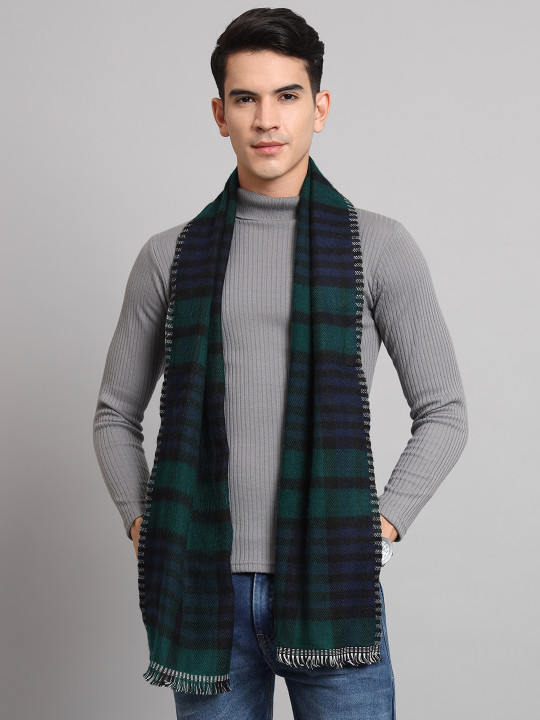 HANDICRAFT PALACE Checked Woollen Mufflers