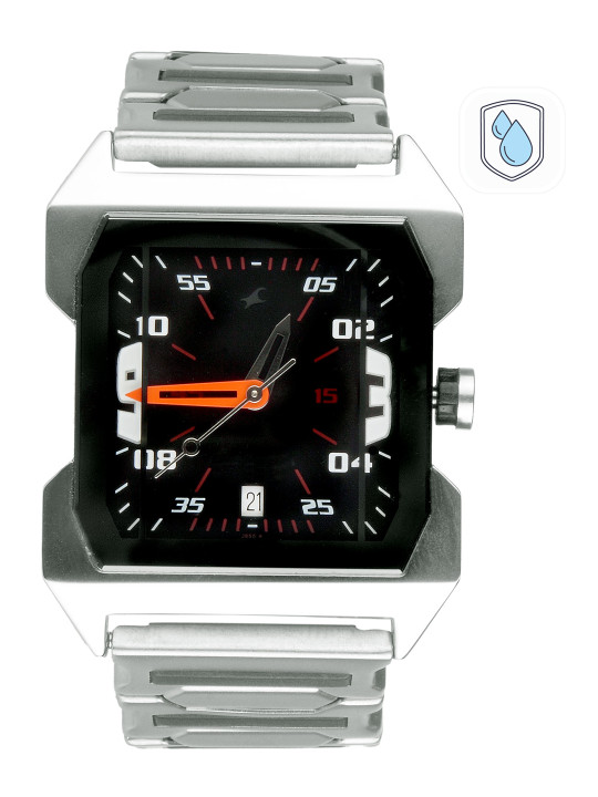 Fastrack Party Men Black Analogue watch NL1474SM02