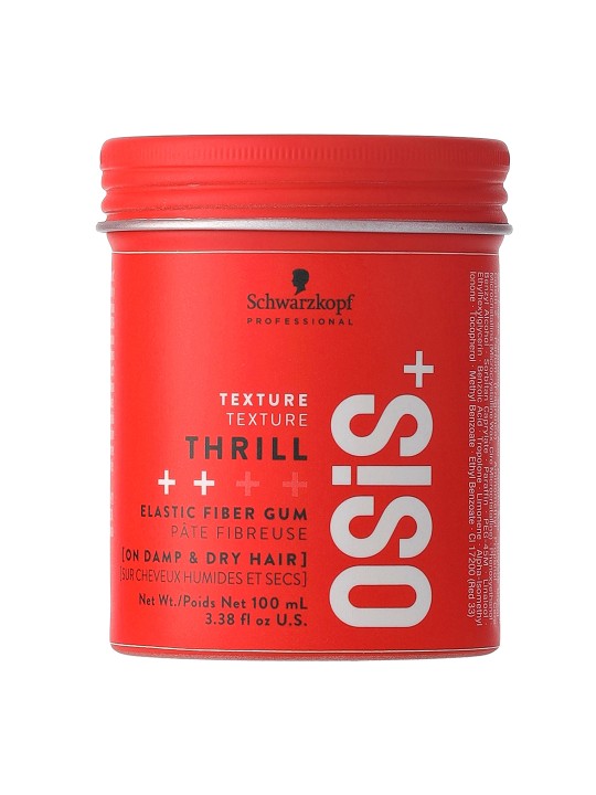 Schwarzkopf Professional OSiS+ Thrill Elastic Hair Styling Fibre Gum Enhances Defination