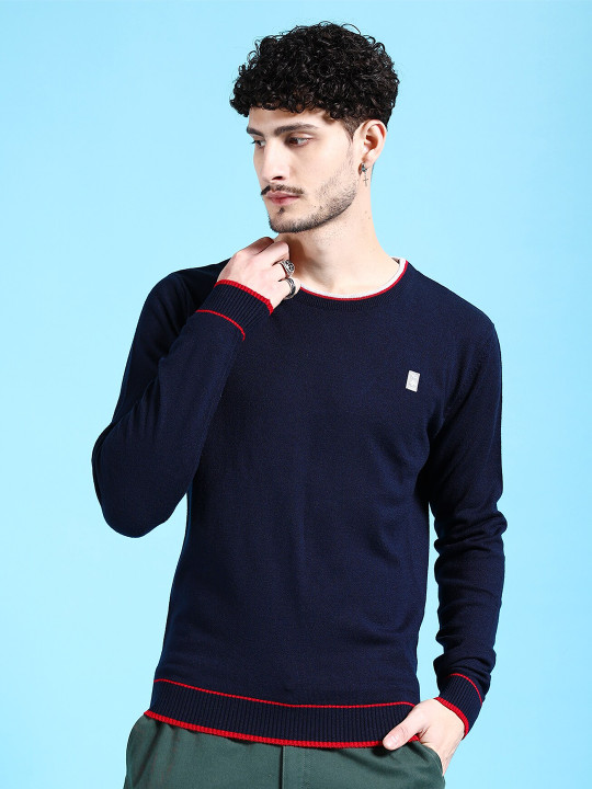 The Indian Garage Co Round Neck Acrylic Pullover
