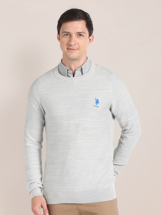 U.S. Polo Assn. Round Neck Pullover Sweater