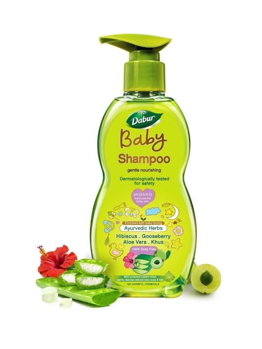 Dabur Baby Gentle Nourishing Shampoo with Ayurvedic Herbs