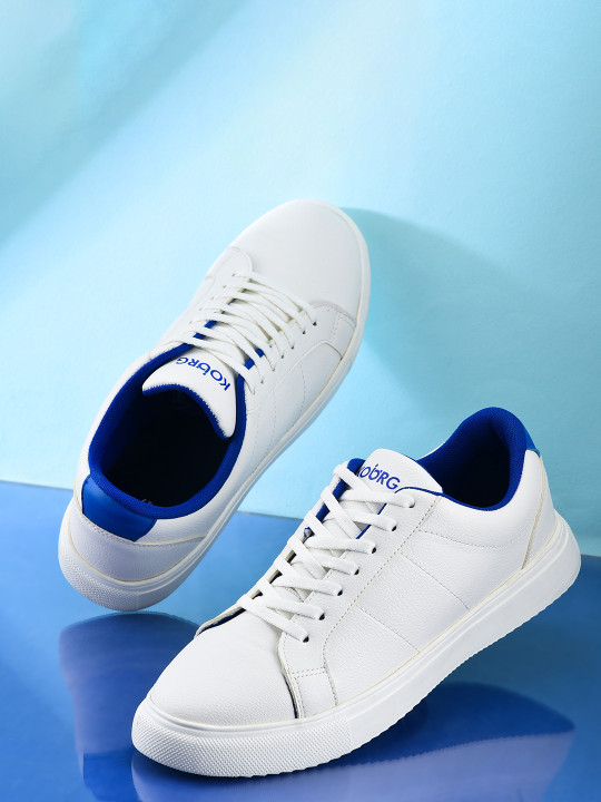 Koburg Sunbe Men Pu Comfortable & Lightweight Flexible Casual Lace-up Sneakers
