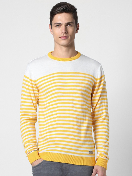 PETER ENGLAND UNIVERSITY Striped Pullover