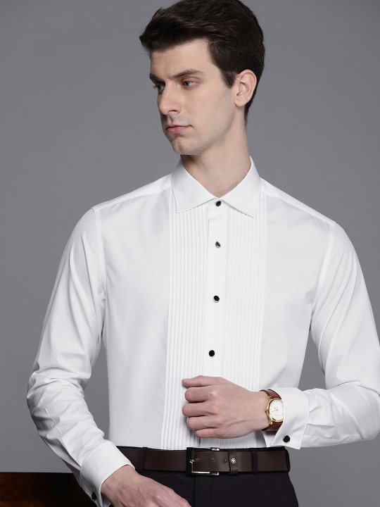 Louis Philippe Men Classic Opaque Formal Shirt