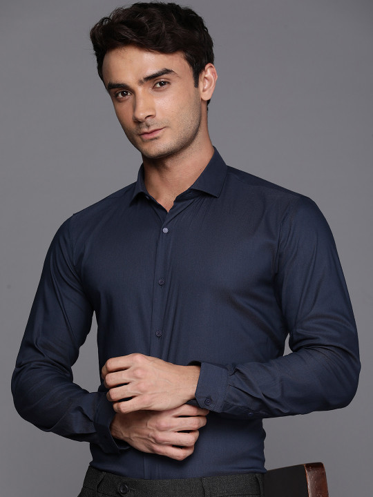 Louis Philippe Ath.Work Men Super Slim Fit Formal Shirt