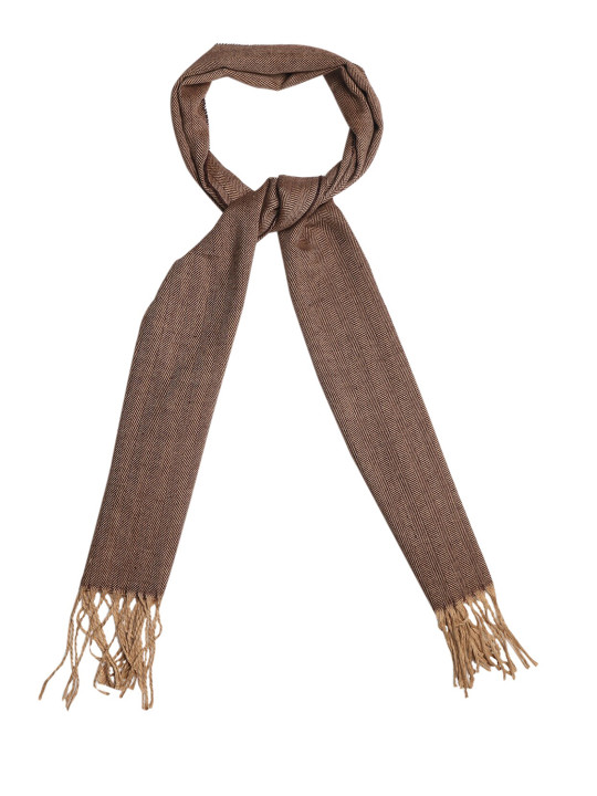 Zacharias Self Design Pashmina Acrylic Muffler