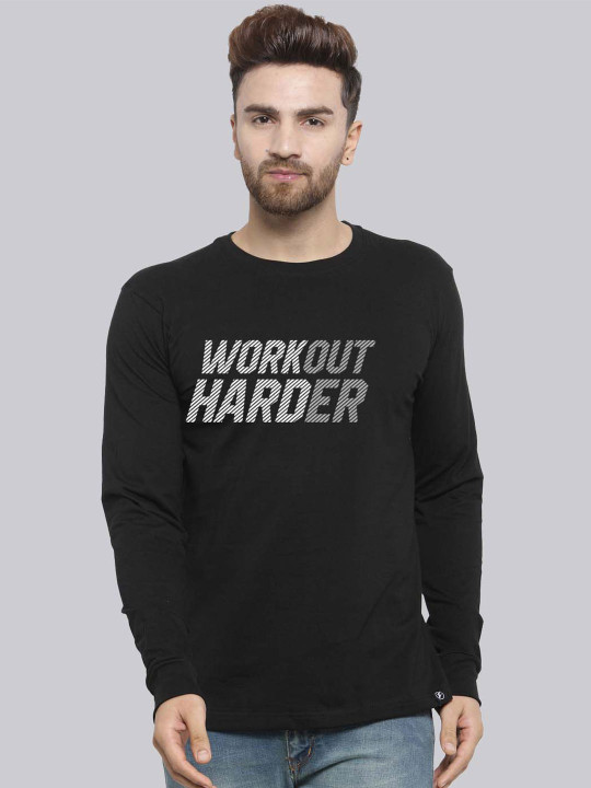 Friskers Typography Printed Slim Fit Pure Cotton T-shirt