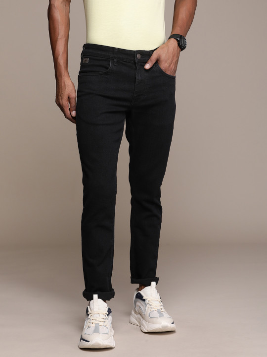 WROGN Men Slim Fit Stretchable Jeans