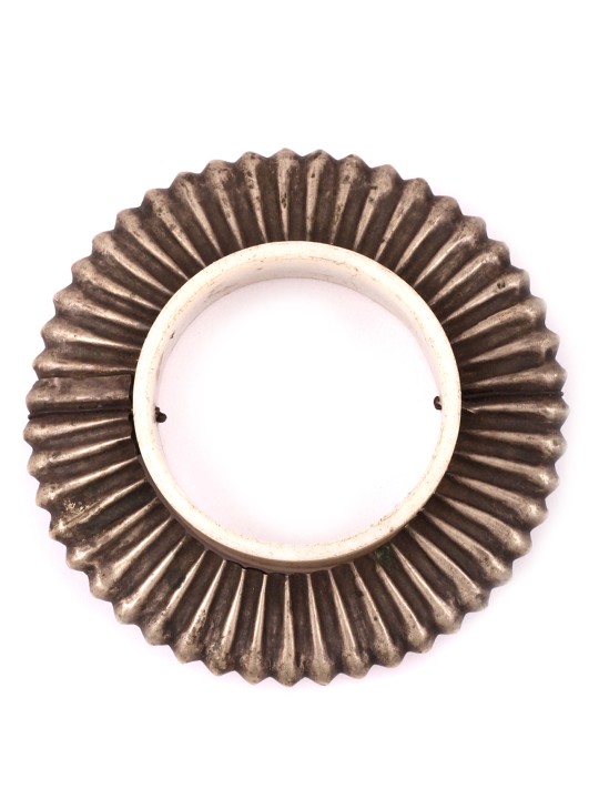 Sangeeta Brooch Oxidised Silver Bangle
