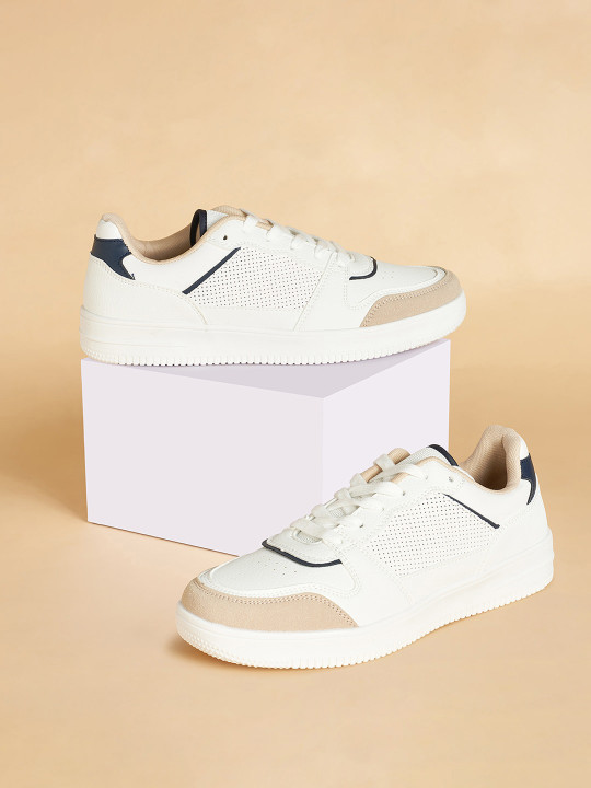 Ajile by Pantaloons Men Perforated Lace-Up Sneakers