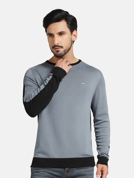 Blackberrys Round Neck Long Sleeves Pullover