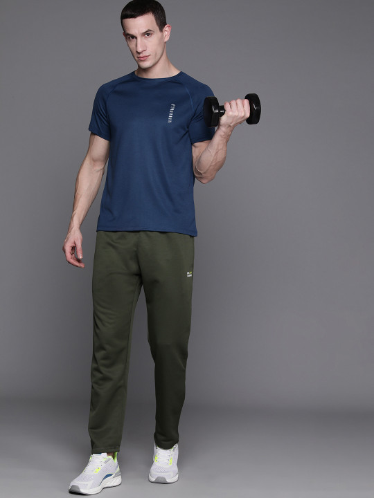 HRX by Hrithik Roshan Men Raglan Sleeves Rapid-Dry Sports T-shirt