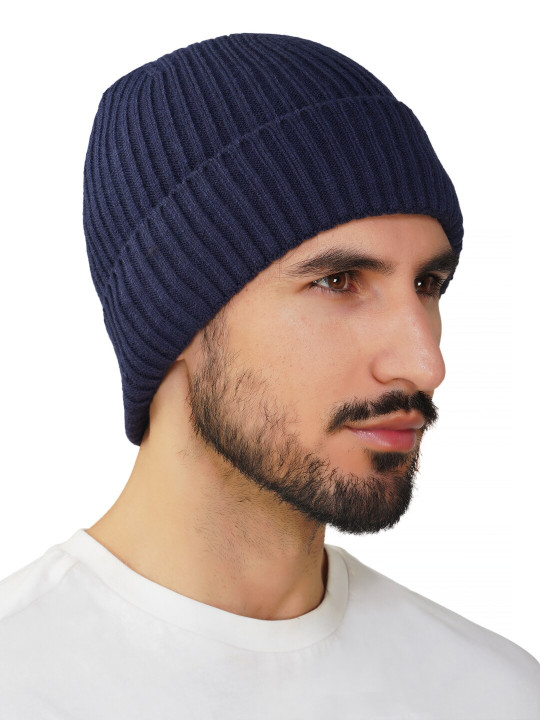 iSWEVEN Self Design Wool Beanie