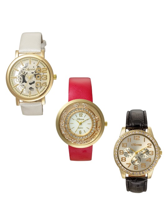 Women White Analogue Watch