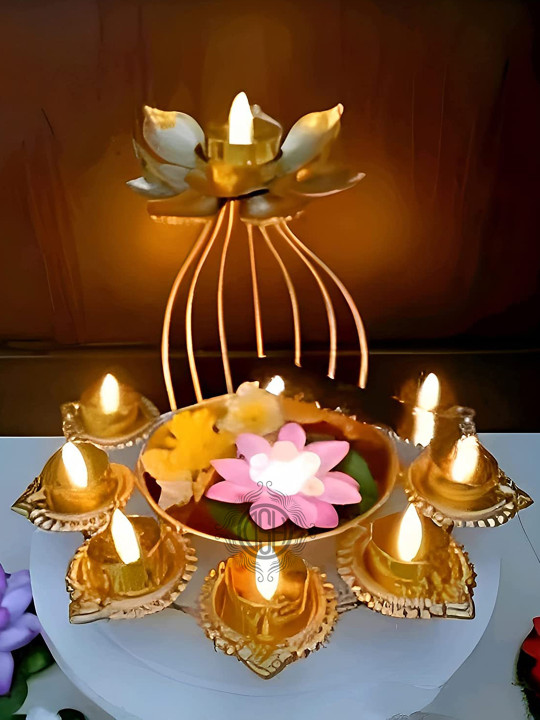 DSH Crafting Your Curiosity Metal Easy to Clean Diwali Diyas