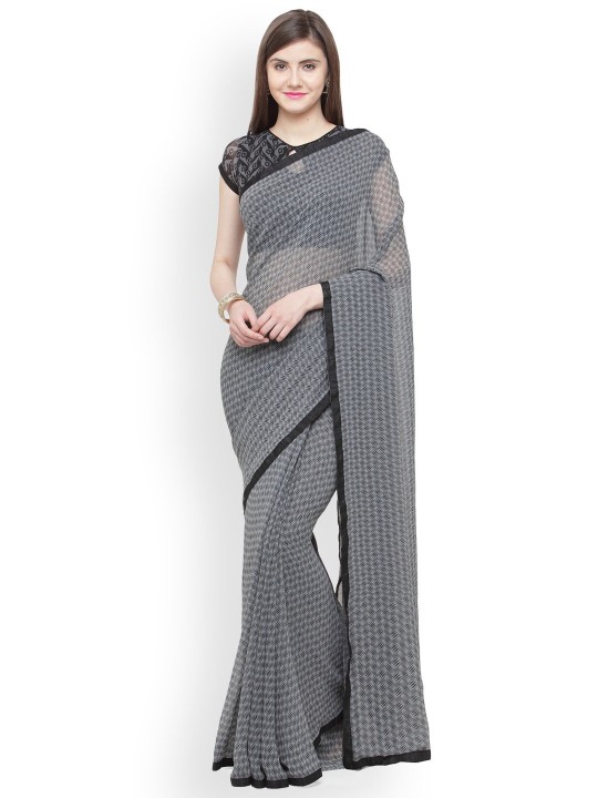 Shaily Geometric Printed Saree