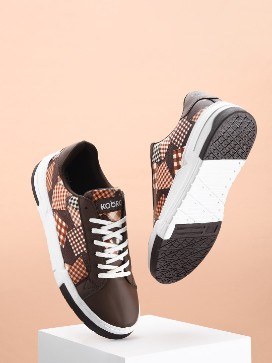Koburg Swift Men Pu Comfortable & Lightweight Flexible Casual Lace-up Sneakers