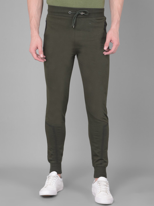 Force NXT Men's Super Combed Rich Cotton Solid Jogger Pants