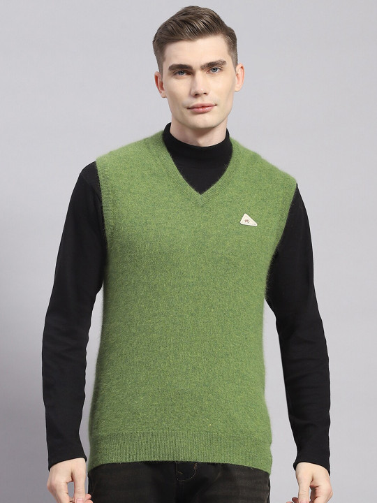 Monte Carlo Sleeveless Woollen Sweater Vest